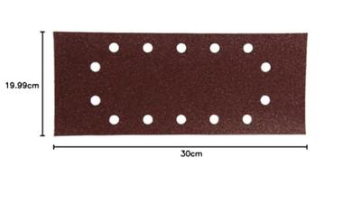 Makita Accessoires Schuurvel K60 115X280 Red G. - P-33015 Makita Accessoires Schuurvel K60 115X280 Red G. - P-33015