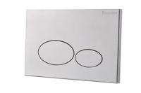 Drukplaat Voor Inbouwreservoir Wiesbaden X32 Metal Geborsteld Staal - thumbnail