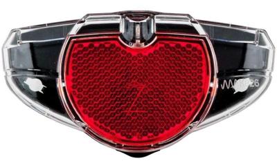 AXA Spark Steady Achterlicht 50-80 mm - Rood