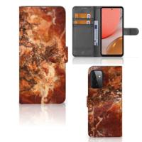 Samsung Galaxy A72 | Bookcase | Marmer Bruin - thumbnail