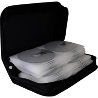 MediaRange CD-tas 96 CDs/DVDs/Blu-rays Nylon Zwart 1 stuk(s) (b x h x d) 28.9 x 8.8 x 16.8 mm BOX55 - thumbnail