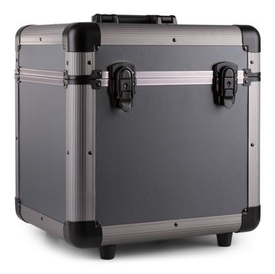 Power Dynamics RC100 Vinyl Record case voor 12 inch platen titanium - thumbnail