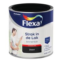 Flexa Strak in de Lak Binnenlak Hoogglans - Zwart - thumbnail