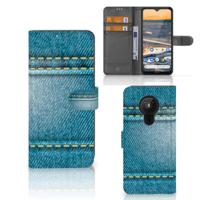 Nokia 5.3 | Wallet Case | met Pasjes | Jeans - thumbnail