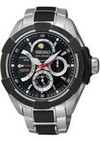 Horlogeband Seiko 5D88-0AE0 / SRX009P1 / M0T6111J0 Staal Multicolor 22mm - thumbnail