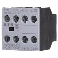 Eaton DILM32-XHI22 Hulpschakelblok 2x NO, 2x NC 4 A Opsteekbaar Geschikt voor merk (relais): Eaton 1 stuk(s) - thumbnail