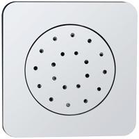 inbouw verstelbare zijdouche vierkant 135x135 ABS chr - thumbnail