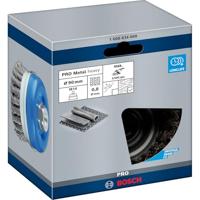 Bosch Accessories Komborstel, gevlochten draad, 0,8 mm, 90 mm, 8500 omw/min, M 14 Bosch Power Tools 1608614000 1 stuk(s) - thumbnail