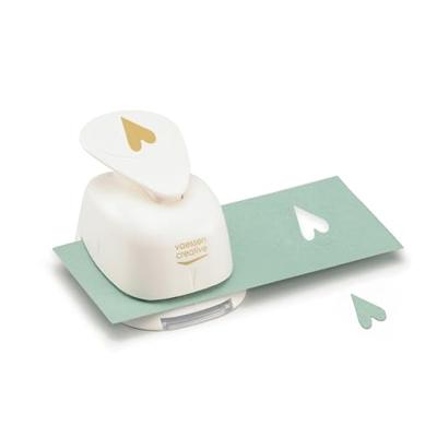 Vaessen Creative • figuurpons hart smal speels medium