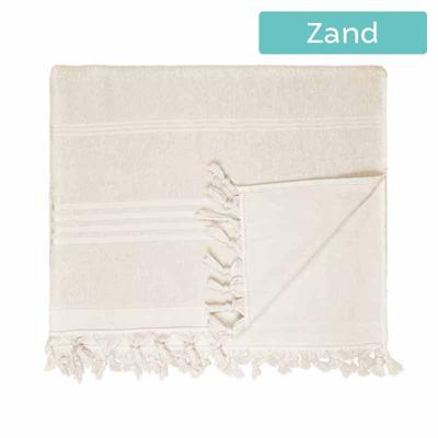 The One Towelling Terry hamamdoek Zand
