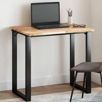 Tafelblad rechthoekig 100x60x2 cm massief acaciahout - thumbnail