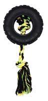 Grrrelli Tyre Tugger - Med, Hond Speelgoed - thumbnail