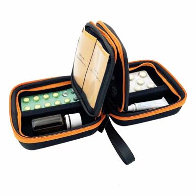 PillBase Travel Mini Zwart-Oranje