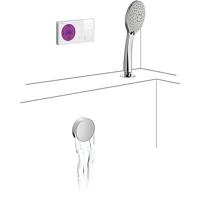 TRES Exclusive elektronische badkraan met badvulcombinatie en handdouche 09286573 - thumbnail