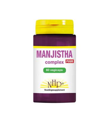 NHP Manjistha complex puur 60 Vegetarische capsules