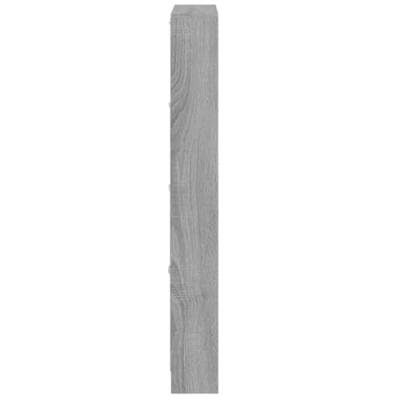 VidaXL Schoenenkast 59x17x150 cm bewerkt hout grijs sonoma