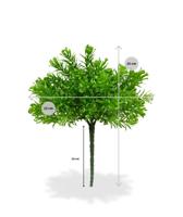 Senecio kunstplant 15cm - thumbnail