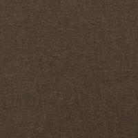 Bedframe zonder matras 120x190 cm stof donkerbruin - thumbnail