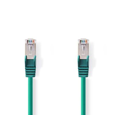 Nedis CCGP85221GN05 Cat6 S/ftp-netwerkkabel Rj45 Male - Rj45 Male 0,5 M Groen