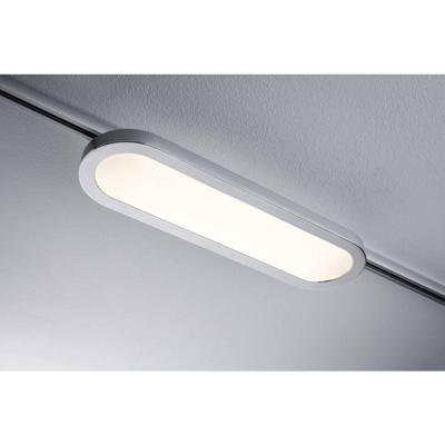 Paulmann Panel Loop 230V-railsysteem lamp URail LED vast ingebouwd 7 W LED Chroom (mat), Chroom Paulmann Panel Loop 230V-railsysteem lamp URail LED vast ingebouwd 7 W LED Chroom (mat), Chroom