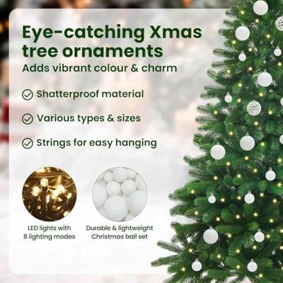 VidaXL Kerstboom met 150 led met standaard groen 150 cm pe