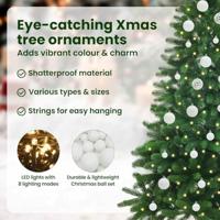 VidaXL Kerstboom met 150 led met standaard groen 150 cm pe - thumbnail