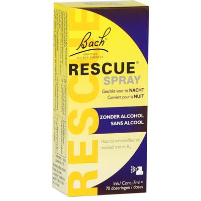 Bach Rescue Nacht Spray Zonder Alcohol Bach Rescue Nacht Spray Zonder Alcohol