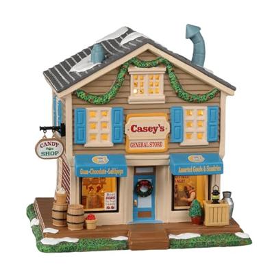 Lemax casey's general store verlicht kersthuisje Harvest Crossing 2022 - thumbnail