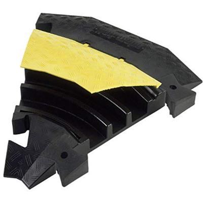 Defender III bocht geel