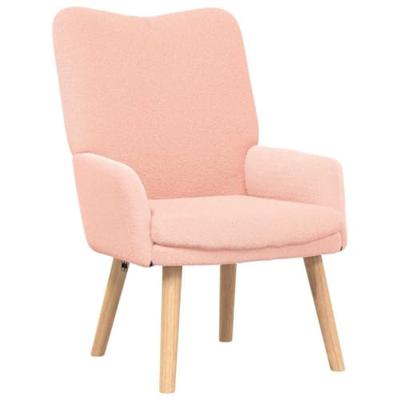Fauteuil Roze 63 x 67 x 94 cm Stof