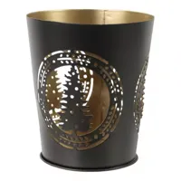 Theelichthouder Boom Metaal - thumbnail