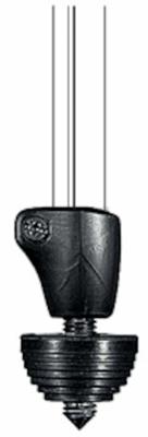 Manfrotto 439SPK2 Spiked voetenset voor Manfrotto statieven met een buisdiameter van 11,6 cm