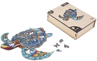 Puzzel A4 schildpad Puzzel A4 schildpad