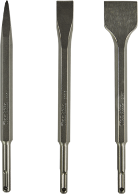 Makita Accessoires beitelset 3-delig - d-71314 - d-71314