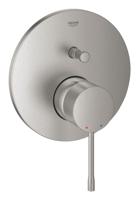 GROHE Essence New afbouwdeel voor inbouw badkraan met omstel supersteel 24058DC1 24058DC1 - thumbnail