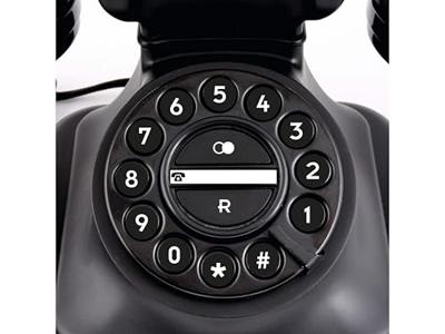 Profoon D-Sign Graham Analoge telefoon Zwart