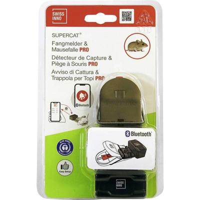 Swissinno Fangmelder Connect + SuperCat Mausefalle Pro Muizenval 1 stuk(s)