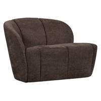 Woood Mojo 2-zits bankje links rib Bruin - thumbnail