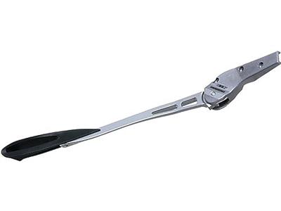 PLETSCHER achtervorkstandaard "multi zoom" rear kickstand multi zoom 26-28" sil.