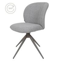 Home67 - Eetkamerstoel Cosmo - Bouclé - Champagne - thumbnail