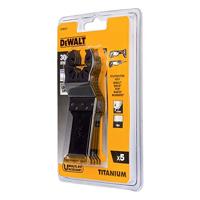 DeWALT DT20727 Multitool Titanium Zaagblad BiM tbv Metaal 31x43mm VE=5 - thumbnail