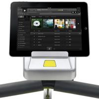 Ligfiets hometrainer magnetisch met hartslagmeter - thumbnail