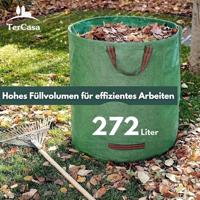 TerCasa JU-998001 Tuinafvalzak 272L Groen - thumbnail