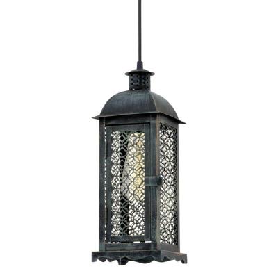 Eglo HanglampVintage Square gepatineerd groen - 49215