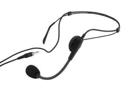 IMG Stageline HSE-86 Zangmicrofoon Headset Zendmethode:Kabelgebonden Microfoon (3.5 mm jackplug), Microfoon (6.3 mm jackplug) Kabelgebonden