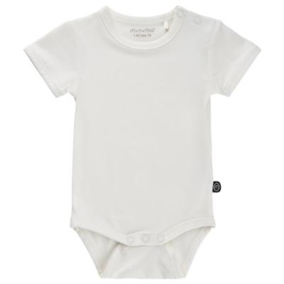 romper korte mouw Bamboo junior viscose ivoorwit mt 86 romper korte mouw Bamboo junior viscose ivoorwit mt 86