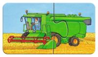 Ravensburger puzzel voertuigen 9x2pcs - thumbnail