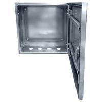 TRU COMPONENTS TC-SS404020 Schakelkast 400 x 400 x 200 RVS Lichtgrijs 1 stuk(s) - thumbnail