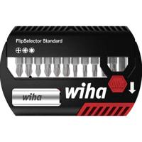 Wiha FlipSelector 39060 Bitset 13-delig Kruiskop Phillips, Kruiskop Pozidriv, Torx Incl. bithouder - thumbnail