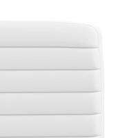 Eetkamerstoelen 6 st kunstleer wit - thumbnail